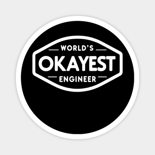 World's Okayest Engineer (text v2) Magnet